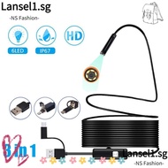 LANSELL HD Inspection Camera, IP67 Waterproof LED Light Inspection Camera, 3 in 1 408P/720P/1080P Un