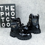 [ZOEY'S] black boots for girls boots for kids girl