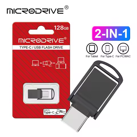 Mini Metal OTG Type C Pen Drive Usb Memory Stick 16GB 32GB 8GB usb flash card 128GB 256G 512G type-C