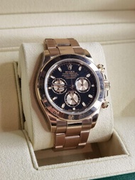 Rolex  Daytona 116505 黑面 玫瑰金腕錶