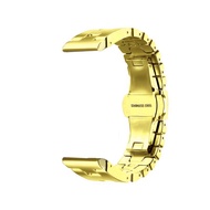 QuickFit 26mmสายสแตนเลสสุดหรูสำหรับ Garmin Fenix 8 AMOLED 47mm 51mm Mip 51mm Fenix 7 7X Pro 5Plus 6X