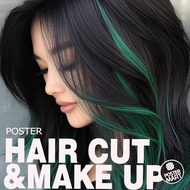 HAIR MODEL POSTER HAIR SALON POSTER BARBERSHOP POSTER A1