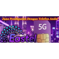 Simkad Pasif Income Terbaru Eastel dibawah rangkaian telco UMOBILE