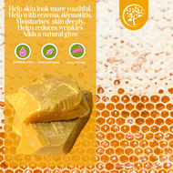 Pure and Natural Unrefined Beeswax 1KG