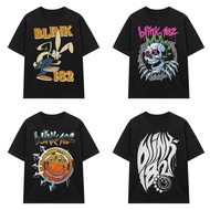 Blink182 - rock band Blink182 - Vintage Alcohol t-shirt