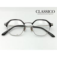 [Gold Glasses] CLASSICO-E8/E-COLLECTION Eyebrow Frame Series Modeling No. E8