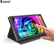 EYOYO หน้าจอสัมผัสขนาด7นิ้วจอภาพแบบพกพา1024X600 IPSหน้าจอราสเบอร์รี่ Piมอนิเตอร์ IPS FPV ขนาดเล็กหน้