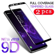 2Pcs full cover tempered glass for samsung galaxy s10 s9 s8 plus s7 edge note 8 9 10 pro protective 