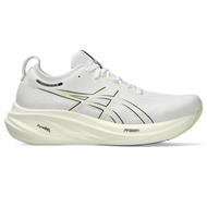 ASICS :  GEL-NIMBUS 26 MEN RUNNING ผู้ชาย รองเท้าวิ่ง ของแท้ หน้ากว้างพิเศษ 4E  WHITE/BIRCH