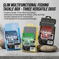 Plastic Double Side Fishing Tackle Box Two Sidedwaterproof case