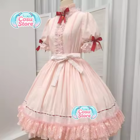 Touhou Project Tewi Inaba Cosplay Costume Anime Game Suit Elegant Woman Dress Lovely Uniform Hallowe