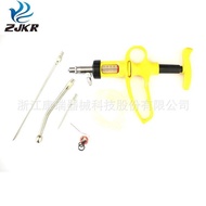 Syringe Pig Beef Sheep Adjustable Vaccine Skin Continuous 5 Filling Medicine Syringe Spring Bird New