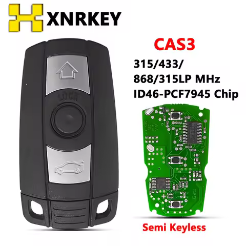 XNREKY Car Remote Smart Key PCF7945 315Mhz /433/ 868MHz /315LP for BMW 1/3/5/7 Series CAS3 X5 X6 Z4 