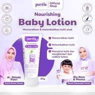 PURELA Nourishing Baby Lotion 60g - Baby Lotion to Brighten Skin - Natural and Organic Ingredients
