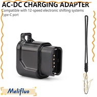 MELIFLUO 4-Pin to Type-C Converter, Waterproof LED Indicator USB-C Bike Charger, Portable Compact Fa