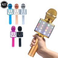 WS858 Wireless Bluetooth Microphone Karaoke Speaker Microphone For Videoke Wireless Microphone