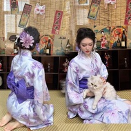 Japanese kimono women's yukata outfit Set, traditional outfit for travel performance photography