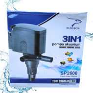 ROSSTON RS / SP 2600 Pompa Aquarium kolam kecil
