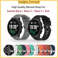 Strap For Suunto Race 2 , Suunto Race Race S , Suunto Run Replacement High Quality Silicone Strap
