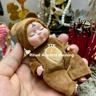 Cute Doll Sleeping Kuman Thong Thailand Amulet