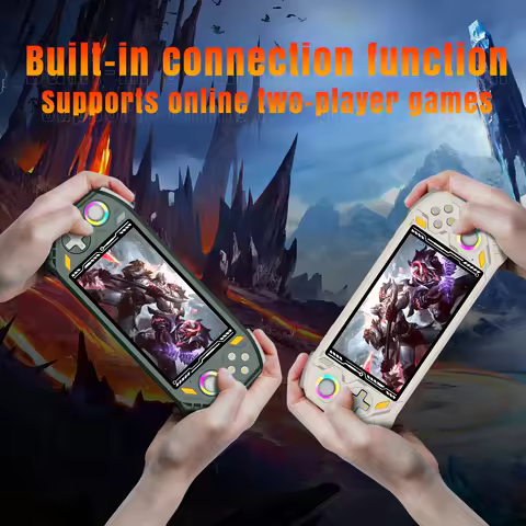 RG52 Pro Max Retro Handheld Video Game Console Android13 6/8G+128G EMMC Game PSP PS2 WiFi Bluetooth 