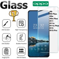 [SG Stock] Clear Tempered Glass Screen Protector for OPPO Glass R Series R9 R9+ R9S R9S+ R11 R11S R11S+ R15 Pro R17 Pro