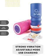 Snail Masturbator Cup with USB Charging Vibrator Sex Toy Men Fake Pussy Adult Aeroplane Cup | Alat Lancap Lelaki | 飞机杯