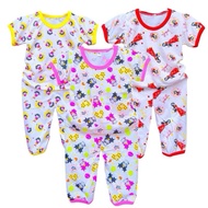 Cotton Tshirt/Pajama Printed Terno For Girls 0 Months-4 Years Old Baju Tidur Baby Girl Pyjamas Baby 