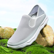 Outdoor Mesh Men Loafers Breathable Man Casual Shoes Comfortable Slip on Man Walking Sport Shoes