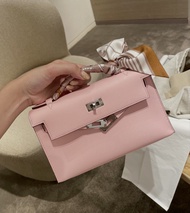 Mini Kelly 1 Pochette 3Q Rose Sakura Pink 未使用品 櫻花粉