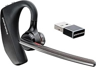 Plantronics - Voyager 5200 UC (Poly) - Bluetooth Single-Ear (Monaural) Headset - USB-A Compatible to connect to your PC and/or Mac - Works with Teams, Zoom &amp; more - Noise Canceling