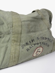 D&S Denim & Supply Polo Ralph Lauren Vintage Military Army Olive  Giant Weekend Bag Travel Bag 復古 軍事