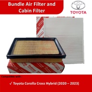 Bundle Air Filter and Cabin Filter for Toyota Corolla Cross Hybrid (2020 - 2023)