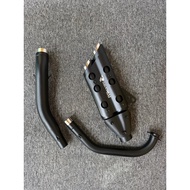 Custom branch exhaust xsr 155 - byson - scorpio - megapro