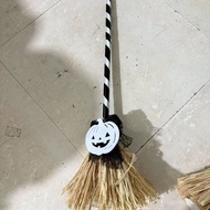 Electric Witch Broom Witch Props Halloween Broom Party Decoration Wholesale Arrangement