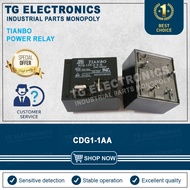 TIANBO HJQ-15F-2-S-H-12VDC DC12V 30A Power Relay 4 pins