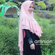 Khimar AFIFAH CERUTI BABYDOLL STRETCH BY AMNION HIJAB