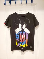 五月天阿信 / stayreal / 米奇 /潮牌黑T-shirt