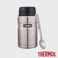 【THERMOS 膳魔師】不銹鋼真空保溫食物燜燒罐(附湯匙))720ml