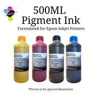 500ML Pigment Printer Ink Bottle for Epson 001 003 008 InkTank EcoTank Printer [theinksupply]