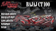 KAWASAKI BAJAJ CT 100 DECALS SET