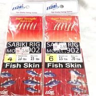 EXORI SABIKI RIG 902 FISH SKIN APOLLO HOOK