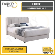MACY FABRIC BED FRAME (SINGLE / S.SINGLE / QUEEN / KING SIZE AVAILABLE)
