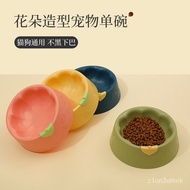 Hot SaLe Cat Bowl Drinking Bowl Dog Food Cat Food Holder Basin Dog/Cat Drinking Water Dedicated Cat Food Holder Dog Food