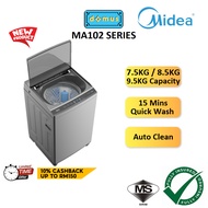 Midea Washing Machine 7.5KG 8.5KG 9.5KG Top Load Washer Mesin Basuh Auto Murah 7.5KG 洗衣机 洗衣機 MA100W7