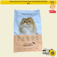 (FREE SHIPPING) Nuxa Sensory Adult & Kitten Cat Food Grain Free (8kg)