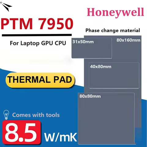 Honeywell PTM7950 Phase Change Pad 8.5W/mk Thermal Grease Material Laptop/CPU/GPU Heatsink cooling T