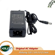 Original Phihong DATALOGIC BC9030 8-0935 Power Supply 90ACC0194 12V-1500mA 12V 1.5A 5.5*2.1mm AC Ada