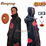 Naruto Akatsuki Costume Cloak Cosplay Uchiha Sasuke Cape Itachi Clothing