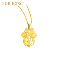 POH KONG 916/22K Gold Disney Go Local Batik Minnie Pendant